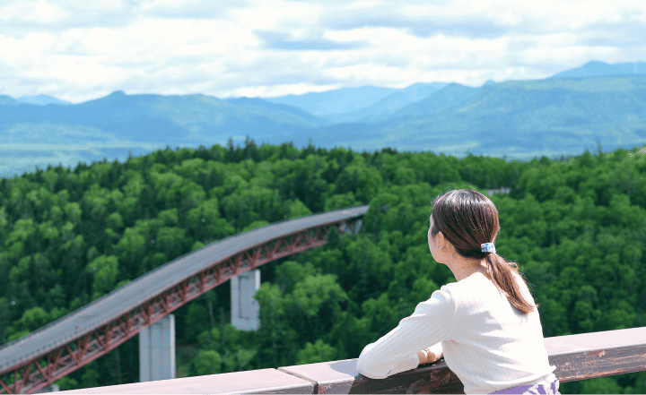 上士幌町の風景